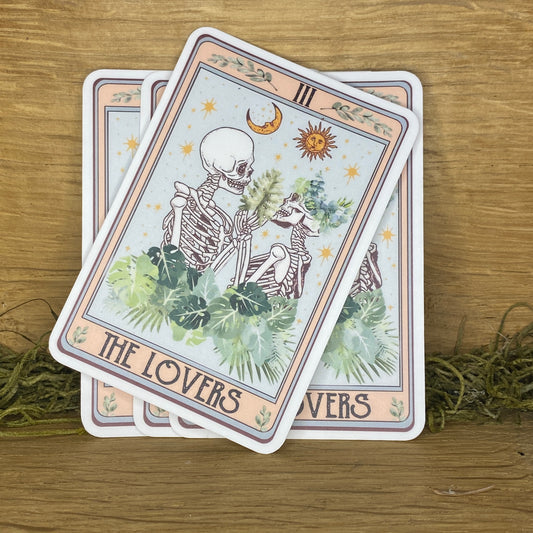 „The Lovers“ Tarot Sticker