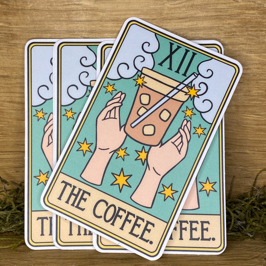 „The Coffee“ Tarot Sticker